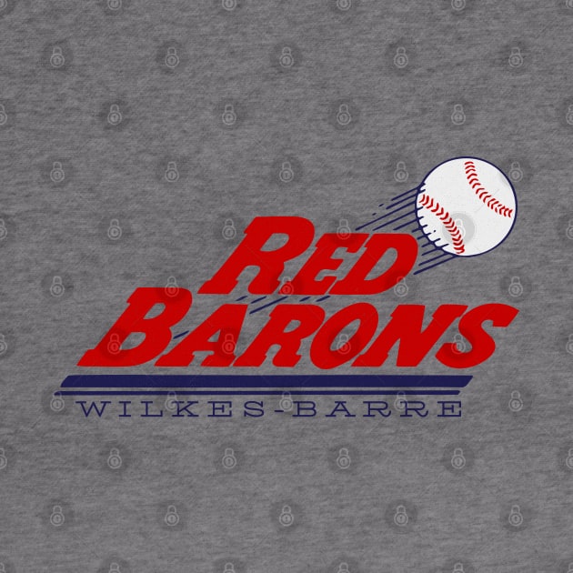 Defunct Wilkes-Barre Red Barons Baseball by LocalZonly